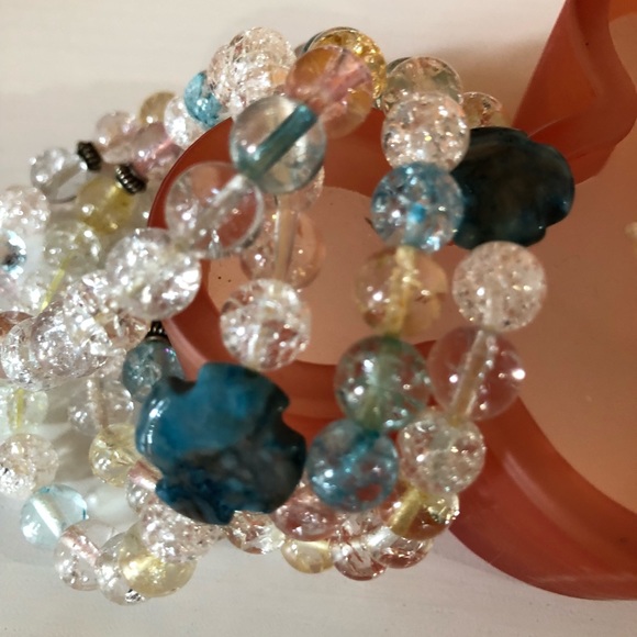 Crystal bead bracelet - Picture 2 of 6